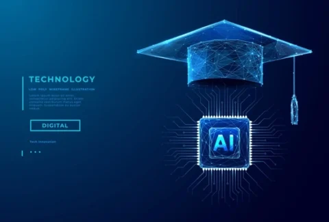 AI student in uk banner