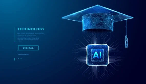 AI student in uk banner