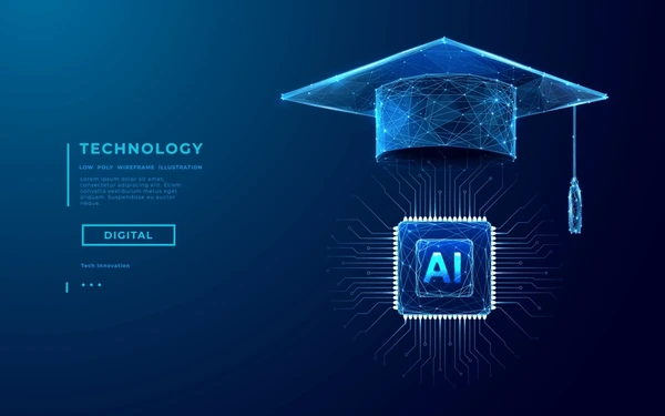 AI student in uk banner