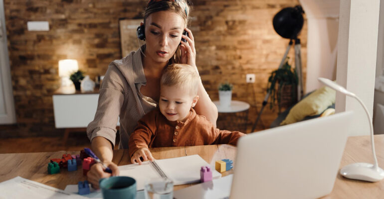 Balancing Work Stress and Parenting in 2025 Banner