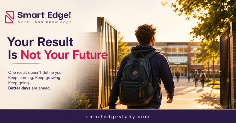 Your Result Is Not Your Future — a resit result doesn't decide a GCSE or A-Level student's future