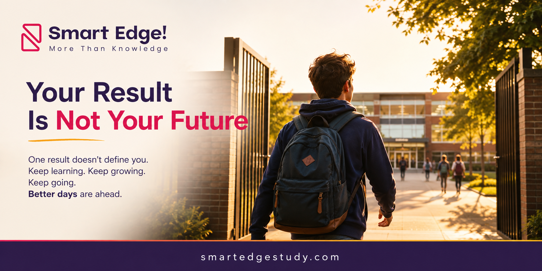 Your Result Is Not Your Future — a resit result doesn't decide a GCSE or A-Level student's future