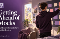 Getting Ahead of Mocks blog banner — build confidence before revision begins