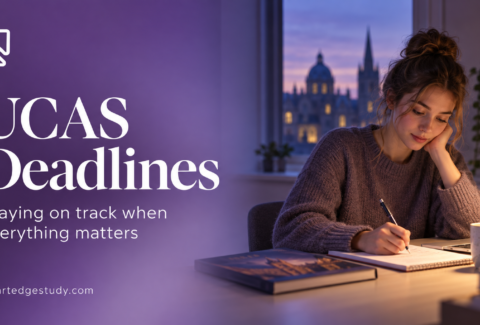 UCAS Deadlines blog banner — staying on track when everything matters
