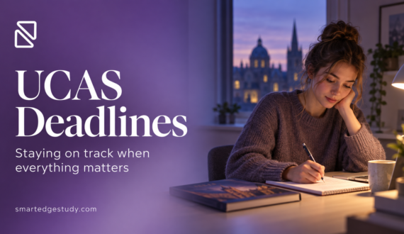 UCAS Deadlines blog banner — staying on track when everything matters