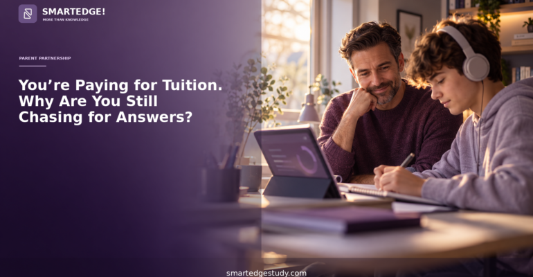 Parent and tutor communication banner for SmartEdge